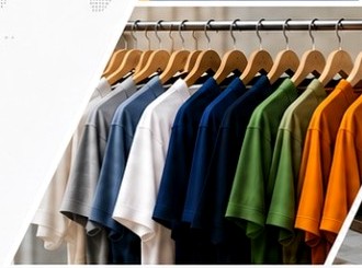 Garments on hangers